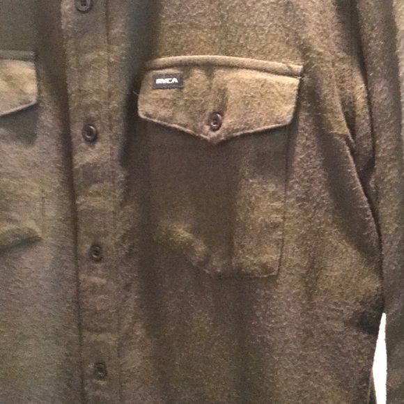 Men’s Large RVCA  button down - Picture 2 of 2